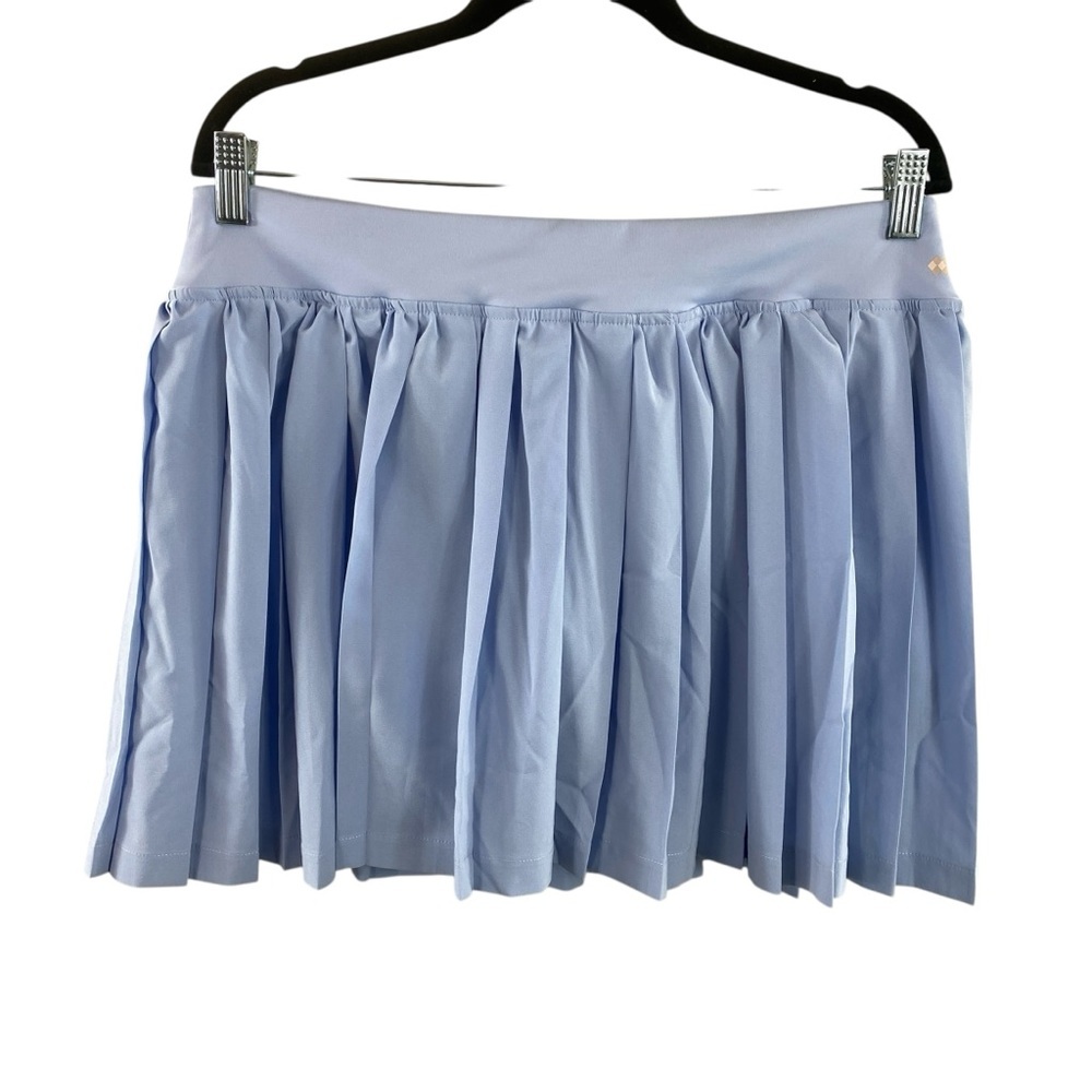 NWT adidas Women's Blue Dawn Premium CL Tennis Pickleball‎ Skirt Skort Sz L